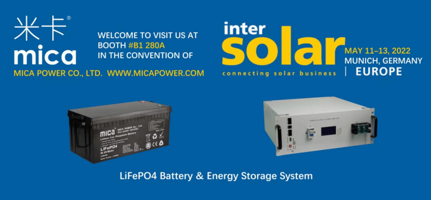 Global attention intersolar Europe | micapower  Mica new energy focuses on lithium battery energy storage and works together to build a low-carbon future
